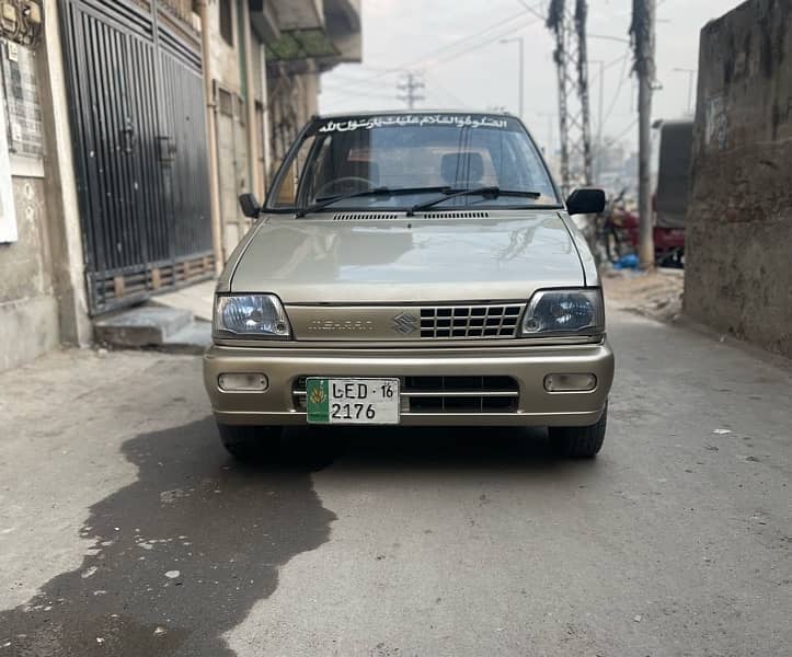 Suzuki Mehran VXR 2016 0