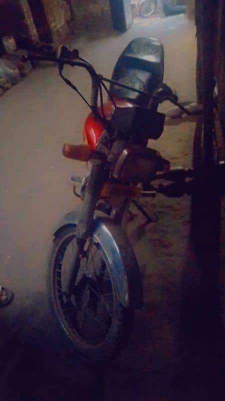 urjent sale motorcycle 70 0