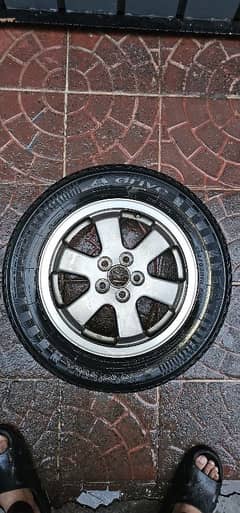 15 inch alloy rims with tyres