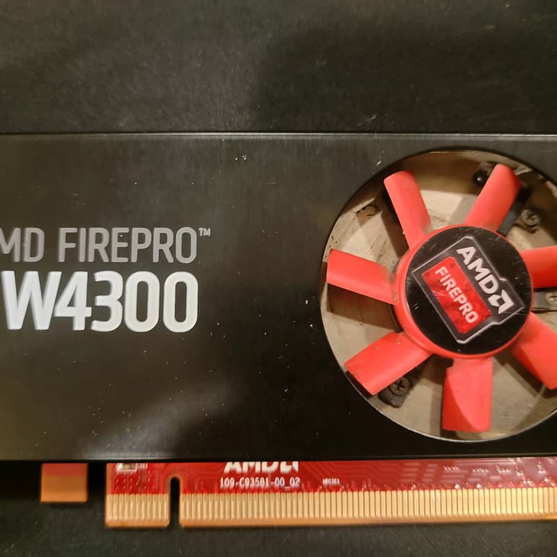 Graphic Card | 4GB | AMD FirePro w4300 | Best for Gaming 1