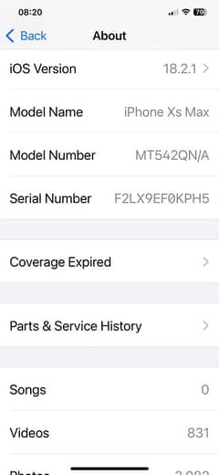 iphone Xs Max 256GB PTA Approved