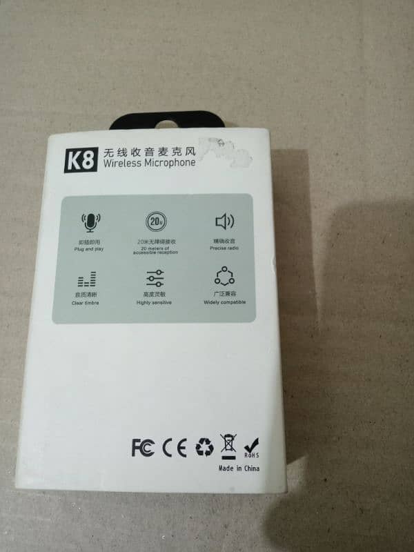 Brand New K8 Wireless Microphone for sale 5