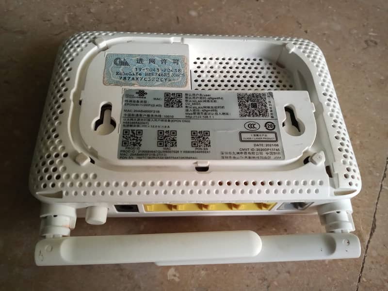 Fiber Epon onu Router 2.4 Ptcl Fiberhome wirless modem 4