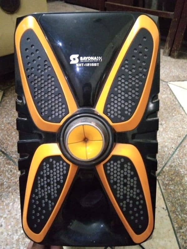 sanayo woofer 6 inch 3 speaker good sound 1