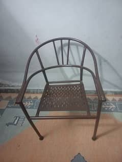 7 Iron Made solid Chairs