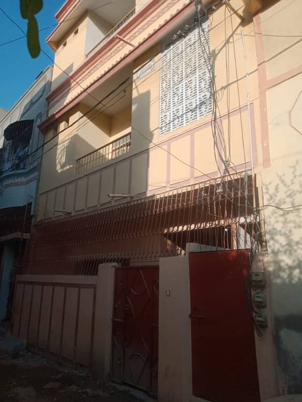 SECTOR -03 GROUND PLUS HOUSE, WEST OPEN, KDA LEASED NORTH KARACHI 2