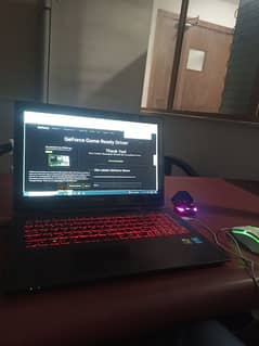 Gaming laptop with Graphics card