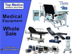 Stretcher trolley/OT Table/PATIENT MONITER/Oxygen concentrator/ICU BED