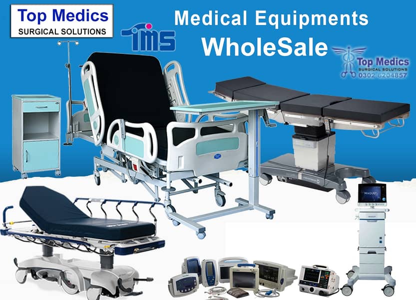 Stretcher trolley/OT Table/Section machine/Oxygen concentrator/ICU BED 6