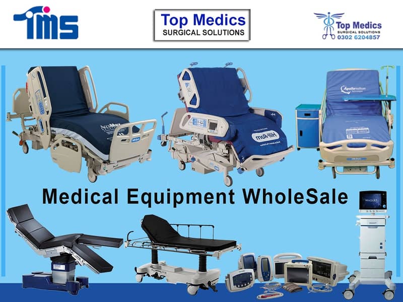 Stretcher trolley/OT Table/Section machine/Oxygen concentrator/ICU BED 13