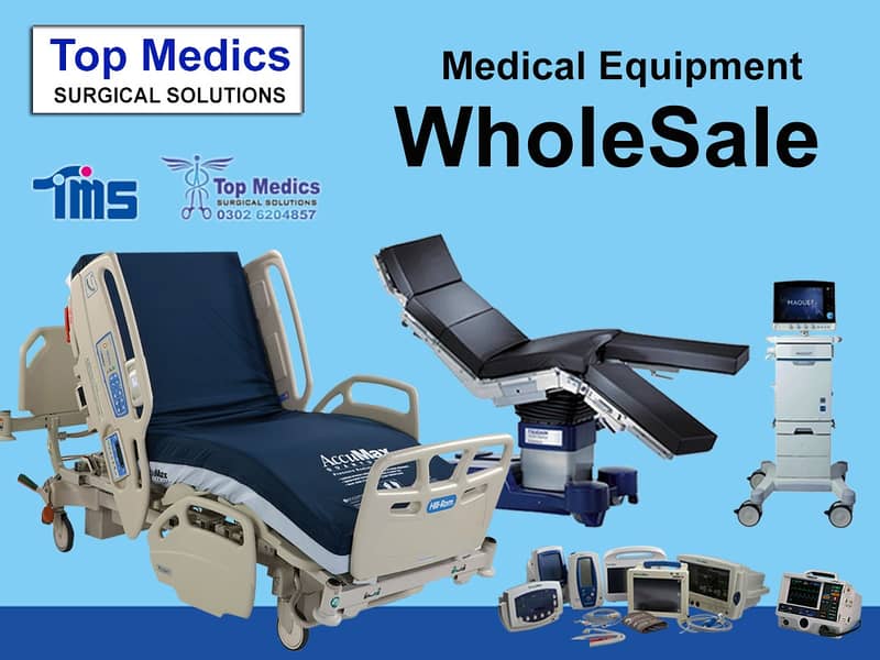 Stretcher trolley/OT Table/Section machine/Oxygen concentrator/ICU BED 19