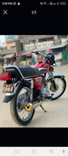 Honda CG125 arjant sall me