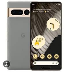 Google pixel 7 pro 6+128 gb non pta just mini sa Dot  ful luch 10by10