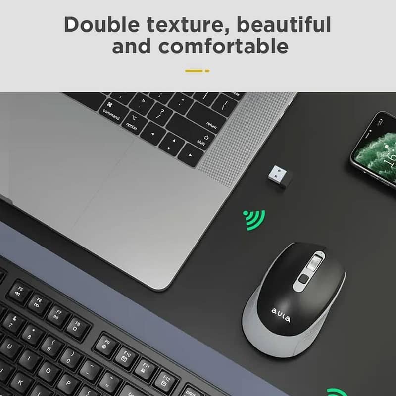 Aula AC203 Wireless keyboard and mouse Combo- 2.4Ghz 2