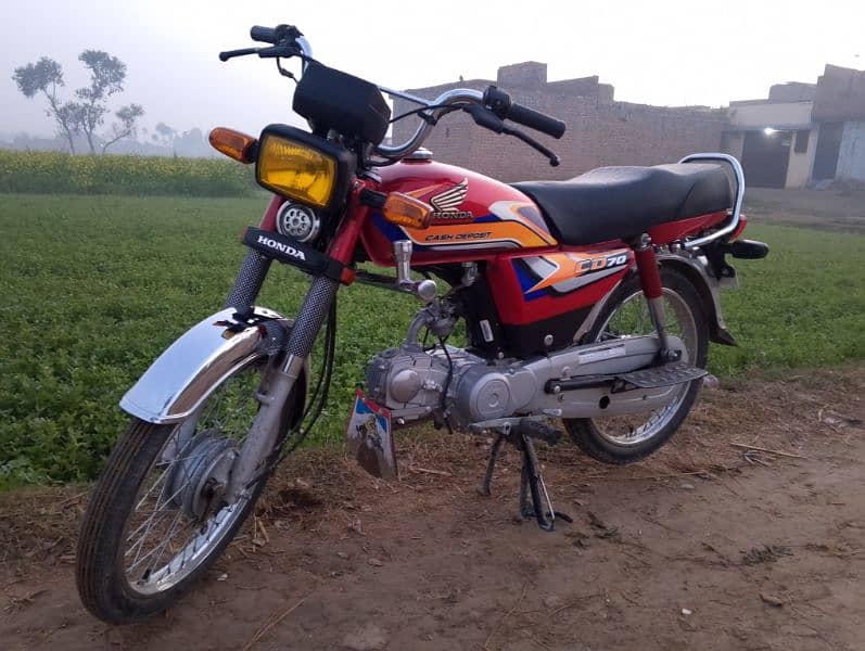 Honda CD 70 open later 2025 3