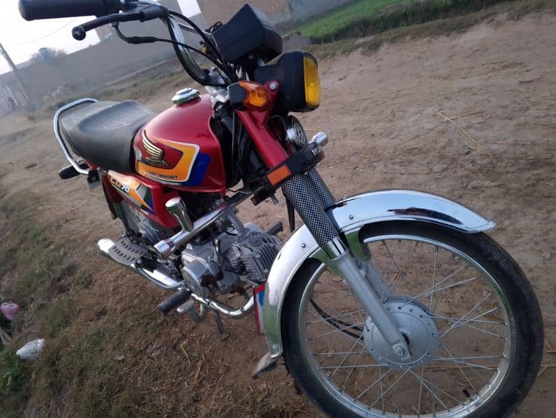 Honda CD 70 open later 2025 4