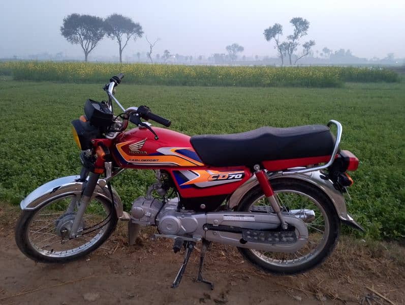 Honda CD 70 open later 2025 6