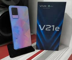 Vivo V21e brand new condition, Complete Box