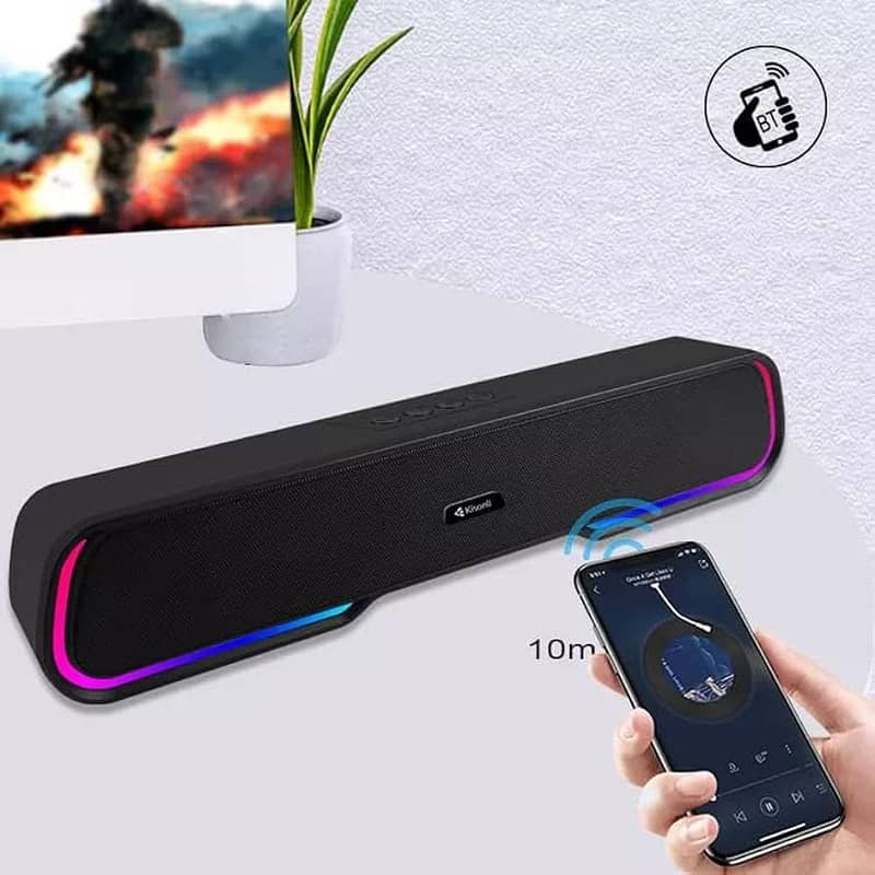 Kisonli Bluetooth Speaker LED-800 LED 802/ 803 /909 /913 /915 /916 918 4