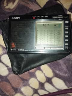 SONY ICF 7600DA Radio made in Japan