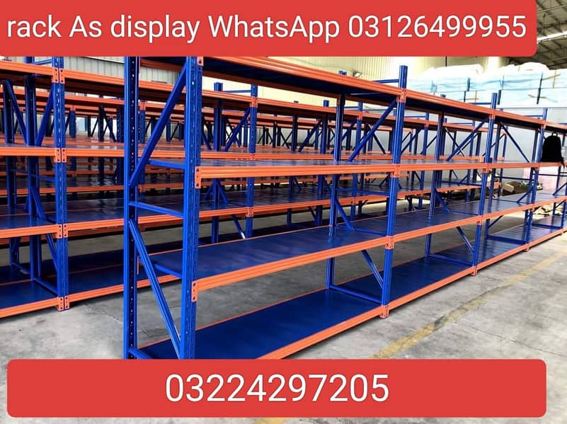 Warehouse rack/ Super store rack/ wall rack/ Racks/ Pharmacy rack 0