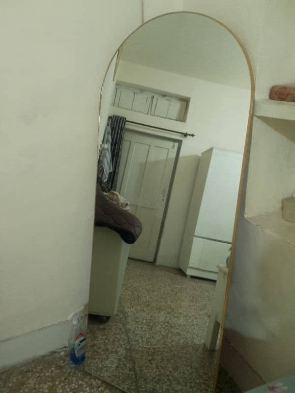 Wooden Full Length Mirror with stand 2