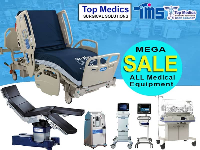 ICU monitor/ECG machine/ Hospital Equipment/ Baby Warmer/OT Table 1