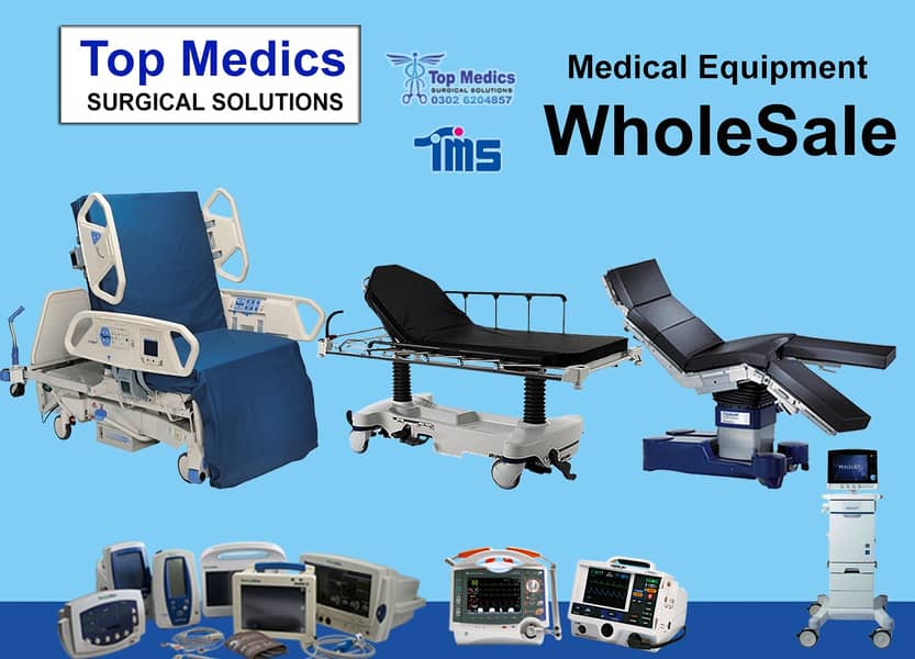 ICU monitor/ECG machine/ Hospital Equipment/ Baby Warmer/OT Table 14