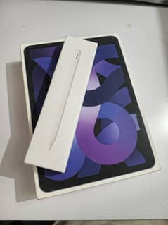 Apple iPad Air 5 (Purple) - 256 GB - M1 Chip - Apple Pencil 2nd Gen