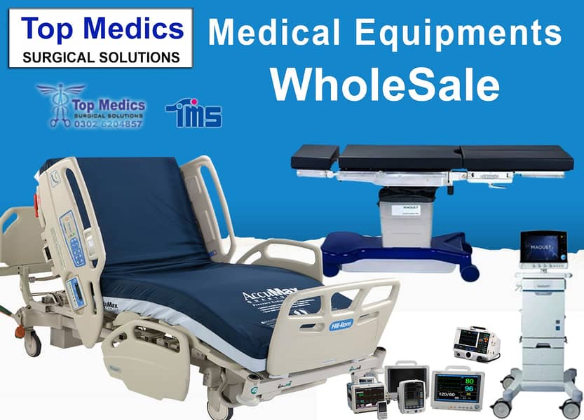 ICU monitor/ECG machine/ Hospital Equipment/ Baby Warmer/OT Table 7