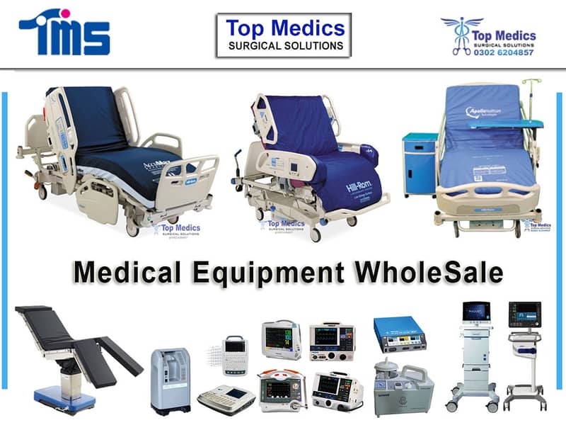 ICU monitor/ECG machine/ Hospital Equipment/ Baby Warmer/OT Table 18