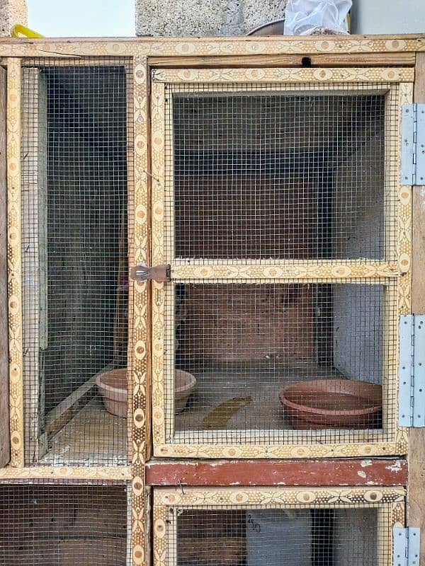 Fiber Wooden Colony Cage For Sale 1