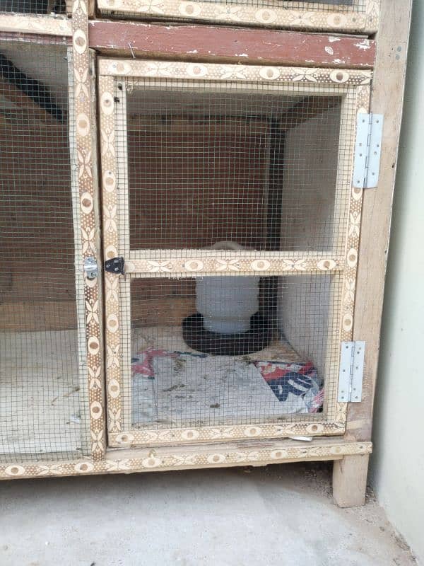 Fiber Wooden Colony Cage For Sale 4