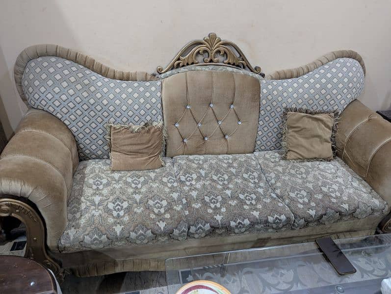 3 piece Sofa set Royal look 0