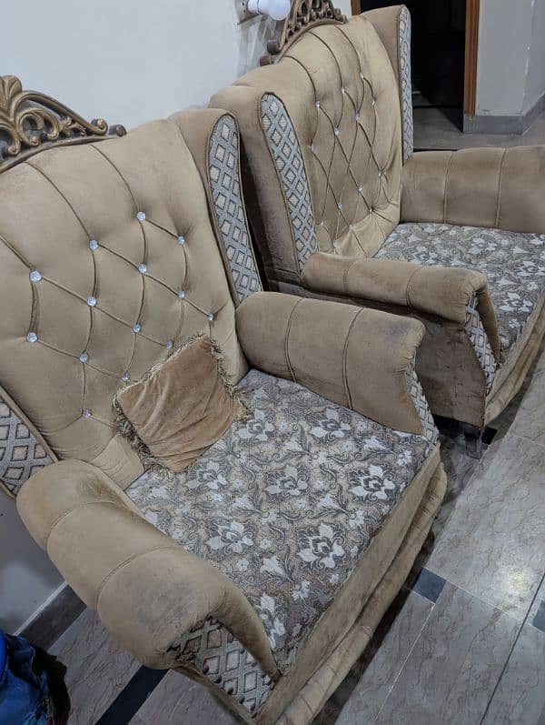 3 piece Sofa set Royal look 1