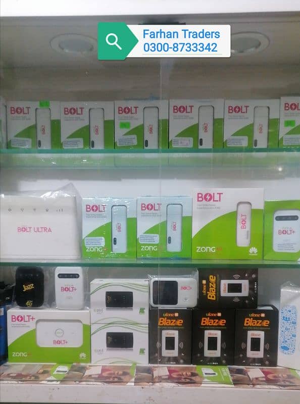 Zong Jazz U-Fone 4G All Network Supported Devices (Farhan Traders) 0