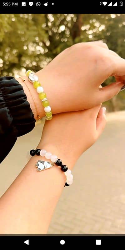 panda charm bracelet 0