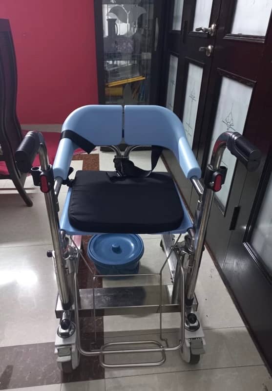 Hydraulic Patient Transfer Wheel Chair 0