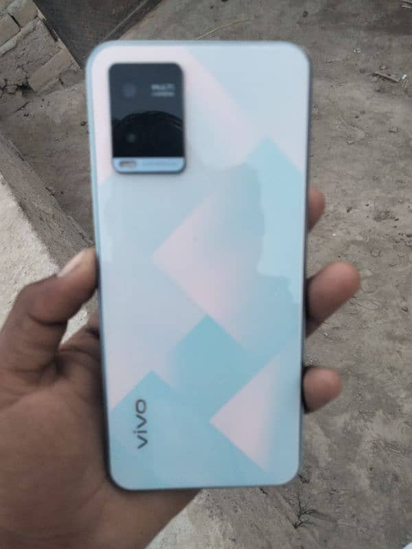 Vivo y21 4/64gb with box charger  no any foult exchange possible 4