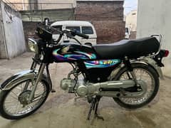 Honda Cd 70 24model black Total geniune