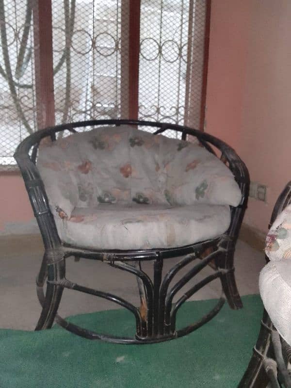 Handmade sofa set urgent sale 1