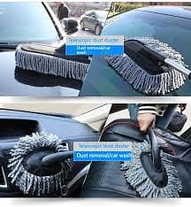 Retractable Microfiber Car Wax Brush - Ultra-Efficient Dust-Proof 6