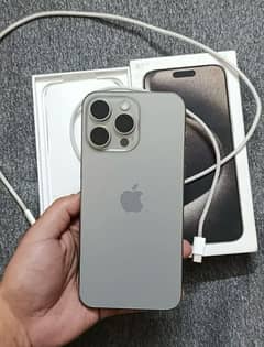 iphone 15 pro max 256GB Jv brand new