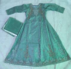 Embroidery Party Wear Branded Dress / Maxi in excellent condition