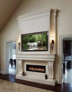 fire place / Marble fire place / fireplaces / steel copper fireplace 13