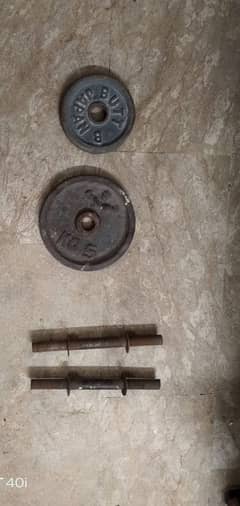 Dumbbells plates available for sale