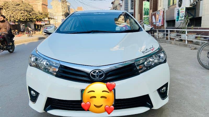 Toyota Corolla GLI 2016 urgent sale 0301-6032137 0