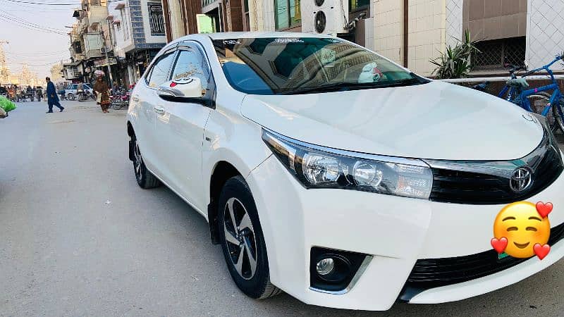 Toyota Corolla GLI 2016 urgent sale 0301-6032137 2