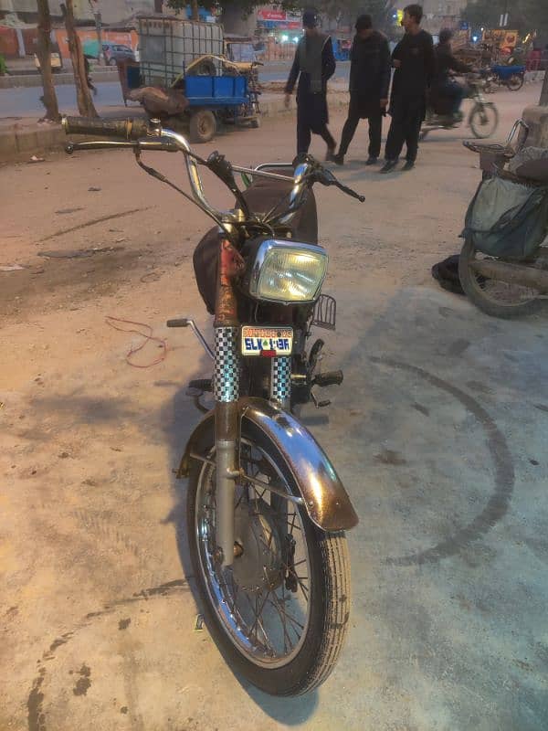 honda 125 2007 (documents missing) 1