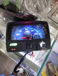 70cc Bike Speedometer With LED Lights